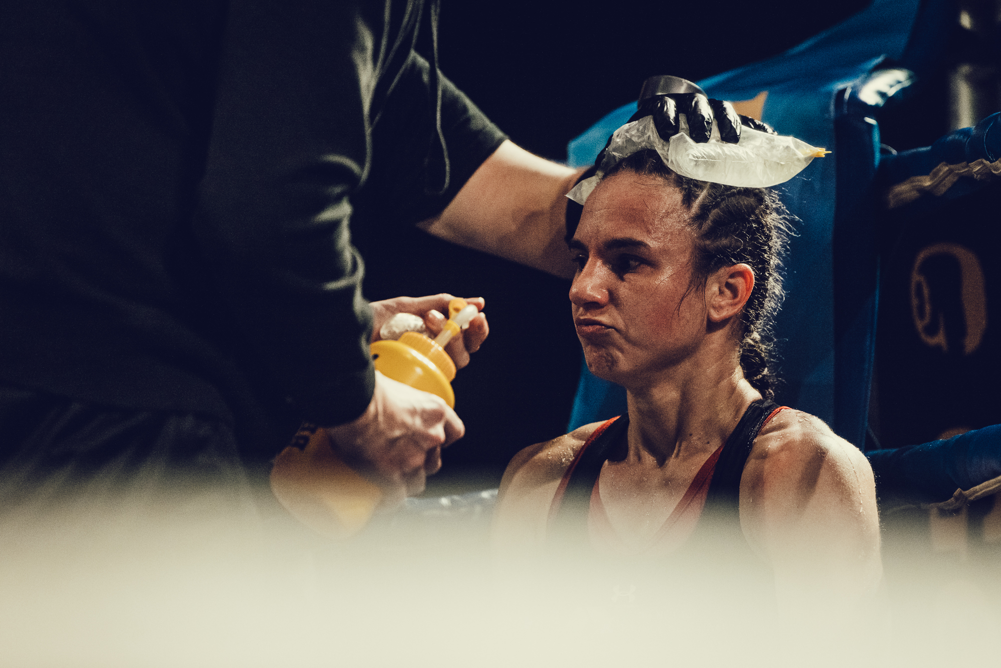 Stefan Schreier / stefschreier.de Sarah Bormann, WBO Weltmeisterin im Minimumgewicht 2024 bei